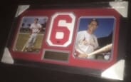 Chesterfield Baseball Cards - Stan The Man Framed Picture & Autographed Number